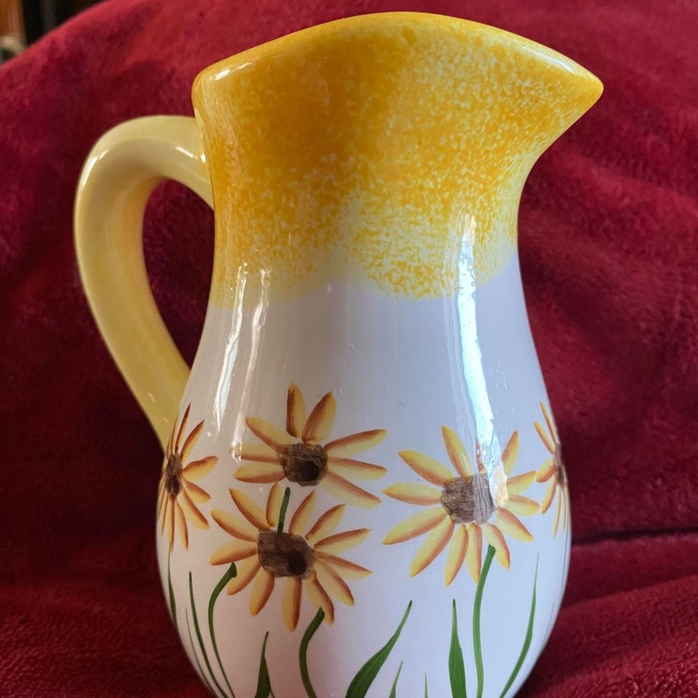 Small Sunflower Pitcher